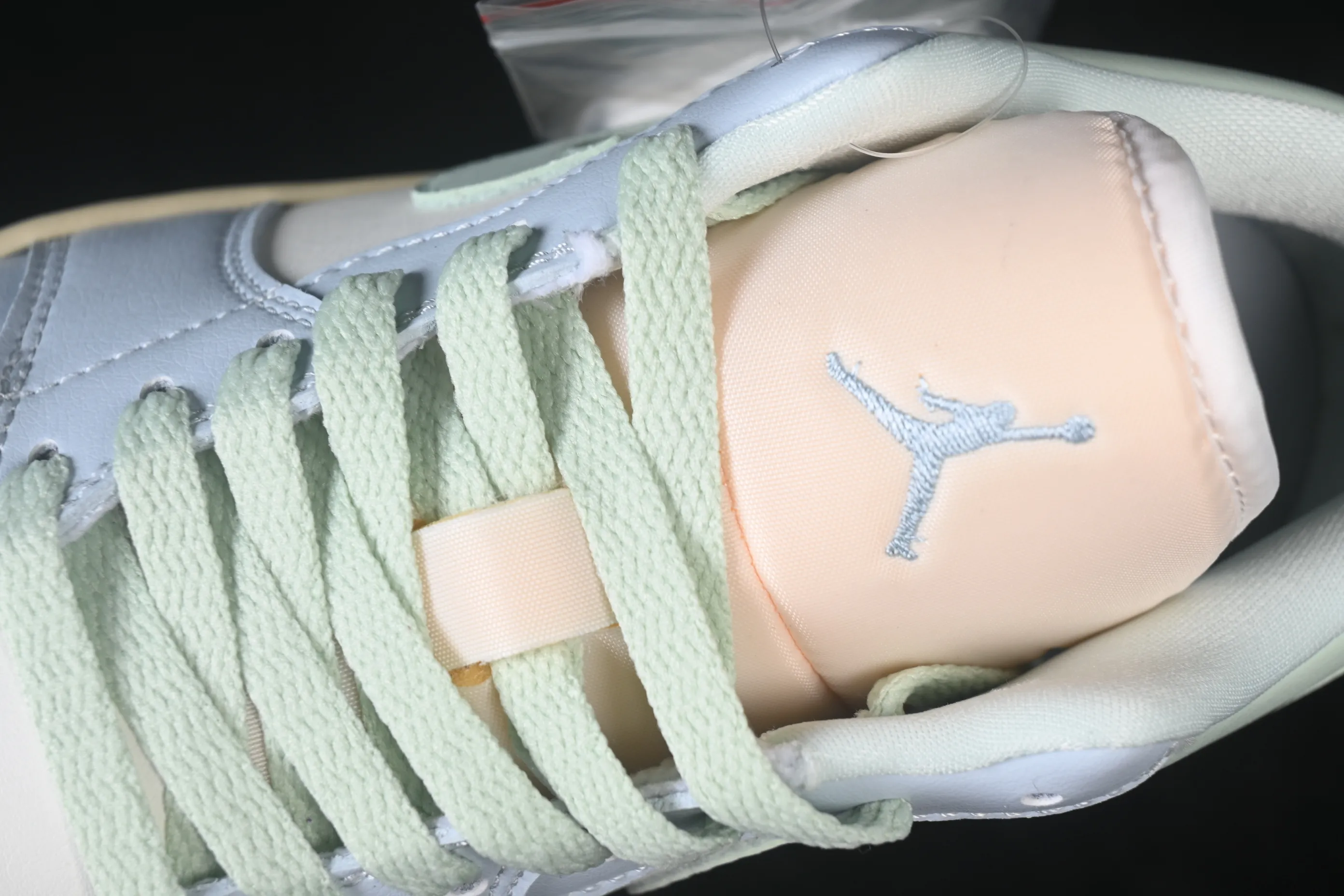 All categories Air Jordan Jordan series basketball shoes Air Jordan 1 Low Air Jordan 1 Low AJ1 Joe 1 light blue color matching low-top cultural casual sneakers DC0774-108